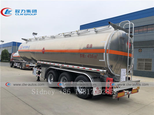 3 Axle 42CBM Aluminium Alloy CS SS Diesel Transport Truck