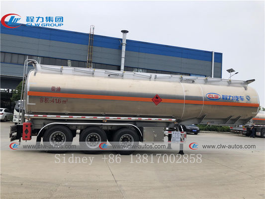 3 Axle 42CBM Aluminium Alloy CS SS Diesel Transport Truck