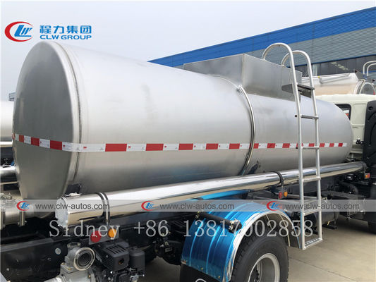 Foton 4x2 5000L Small Fuel Tank Truck With Gear Pump