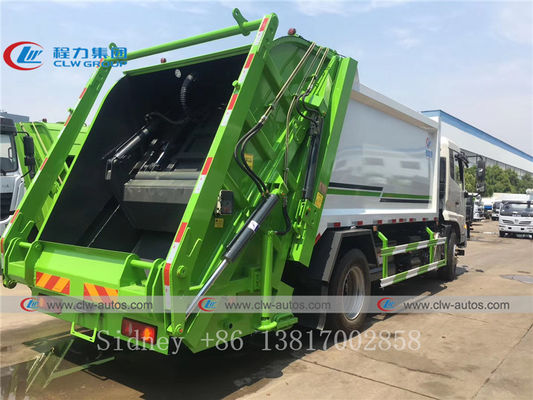 Dongfeng Tianjin DFAC 10 To 14CBM Garbage Compactor Truck