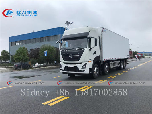 ​Dongfeng Kinland 8x4 30 Ton Refrigerator Box Truck For Meat