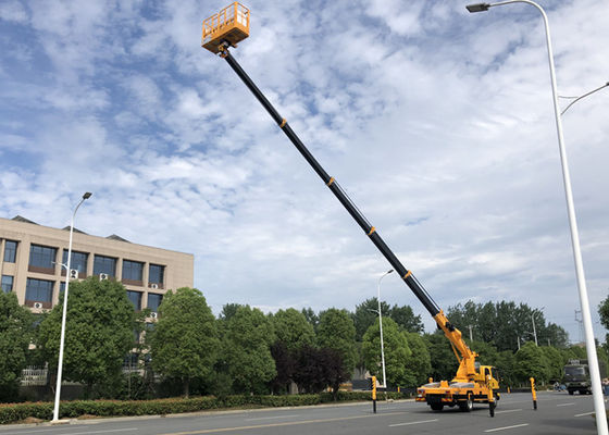 ISUZU 6 Wheels 22m Hydraulic Telescoping Boom Lift platform truck