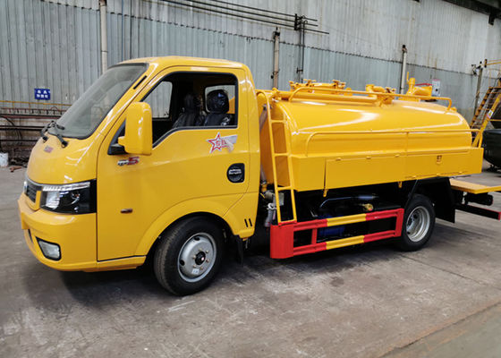 Dongfeng 4x2 Mini 3m3 Vacuum Sewer Cleaning Truck