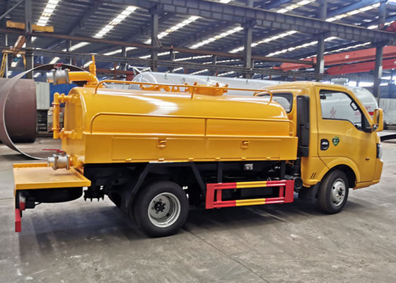 Dongfeng 4x2 Mini 3m3 Vacuum Sewer Cleaning Truck