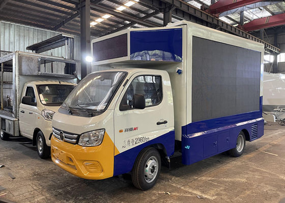 P6 P5 P4 LED FOTON 4x2 Mobile Digital Billboard Truck