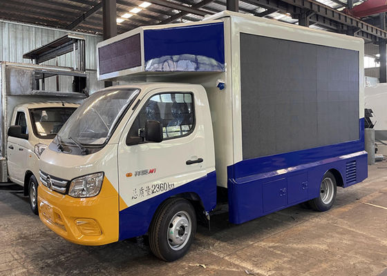 P6 P5 P4 LED FOTON 4x2 Mobile Digital Billboard Truck