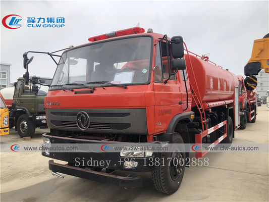 Dongfeng 145 4x2 11cbm Water Tank Fire Fighting Truck