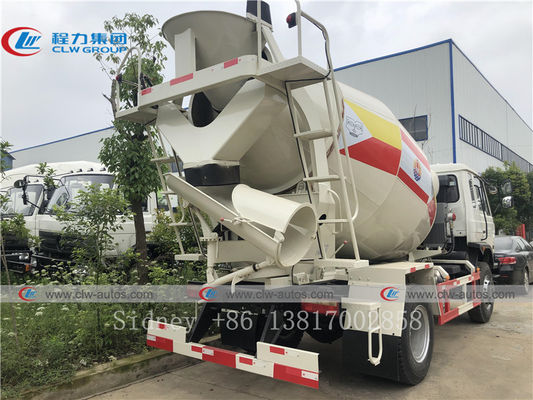 CLW 5cbm Concrete Mixer Truck With Steel Q345 Tank