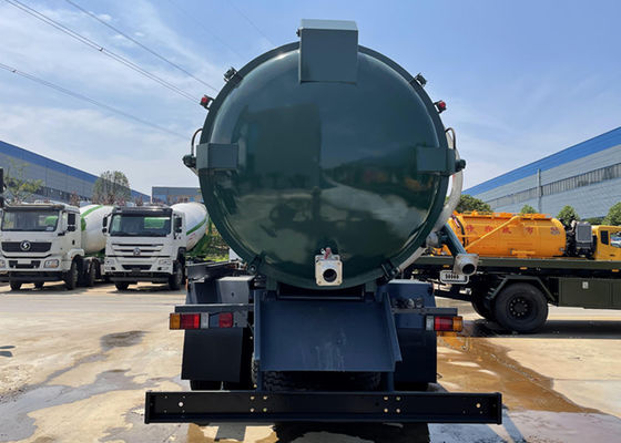 LHD ISUZU 4x2 10000L Vacuum Septic Tank Truck For Sewer Cleaning