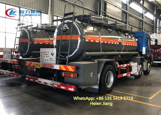 FAW 6x2 10000L RHD Sulfuric Acid Liquid Chemical Transport Truck