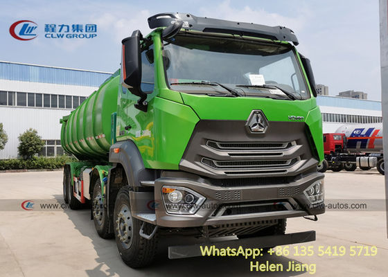 Sinotruk HOHAN 8x4 12 Wheeler Sewage Suction Self Dumping Truck