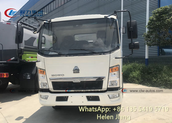 Sinotruk HOWO 4x2 RHD 5000L Stainless Steel Water Tanker Truck