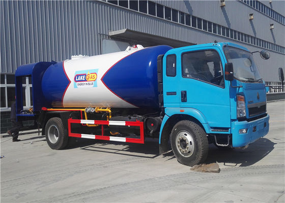 Sinotruk Howo 4x2 RHD 12000L LPG Transport Truck