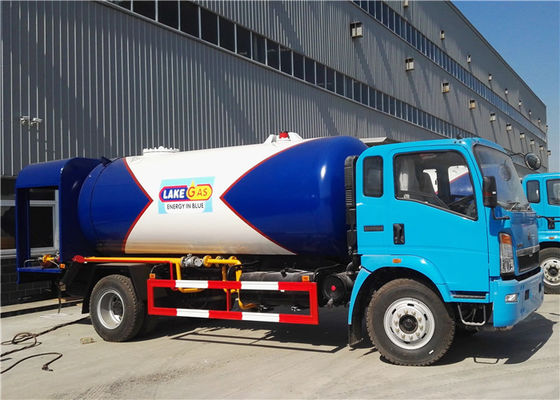 Sinotruk Howo 4x2 RHD 12000L LPG Transport Truck