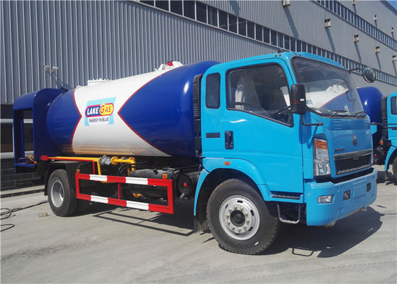 Sinotruk Howo 4x2 RHD 12000L LPG Transport Truck