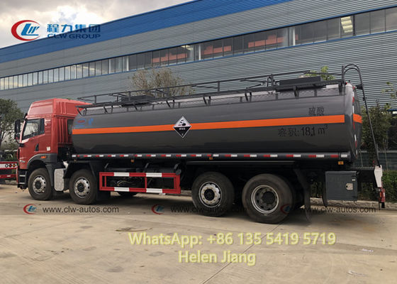 FAW 8x4 20CBM RHD Dilute Sulfuric Acid Chemical Transport Truck