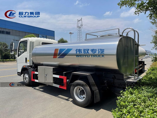 10cbm Sinotruk Howo SS 304 2B Edible Water Transport Truck