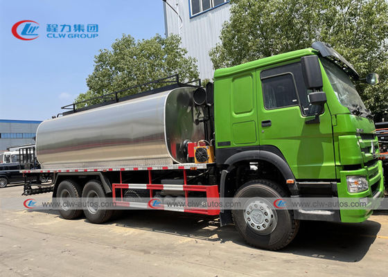 Sinotruk Howo 6x4 8M3 10M3 Road Construction Asphalt Paving Truck