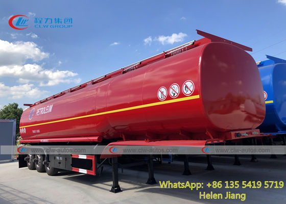 CCC 42CBM Air Suspension Fuel Tanker Trailer With 6 Compartments