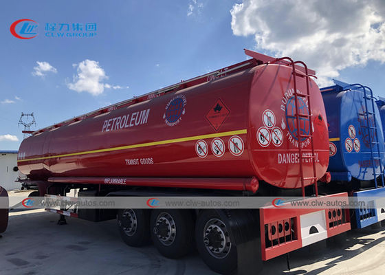 CCC 42CBM Air Suspension Fuel Tanker Trailer With 6 Compartments