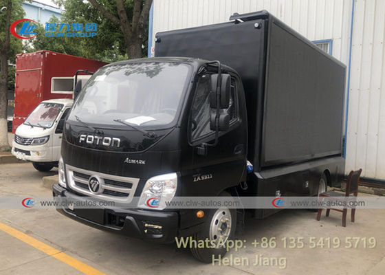 FOTON 4x2 Full Color P4 P5 P8 LED Digital Mobile Advertising Truck