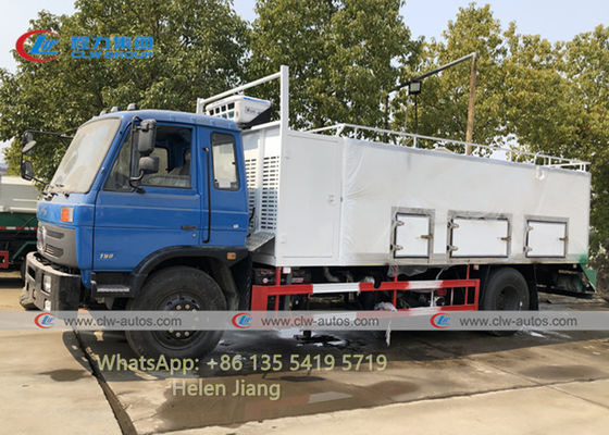 Dongfeng 4x2 10T Live Fish Delivery Truck With Survival Rate 99%