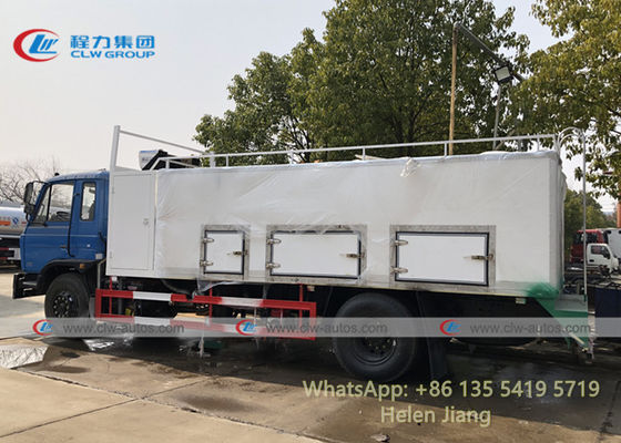 Dongfeng 4x2 10T Live Fish Delivery Truck With Survival Rate 99%