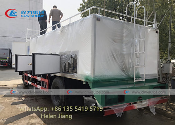 Dongfeng 4x2 10T Live Fish Delivery Truck With Survival Rate 99%