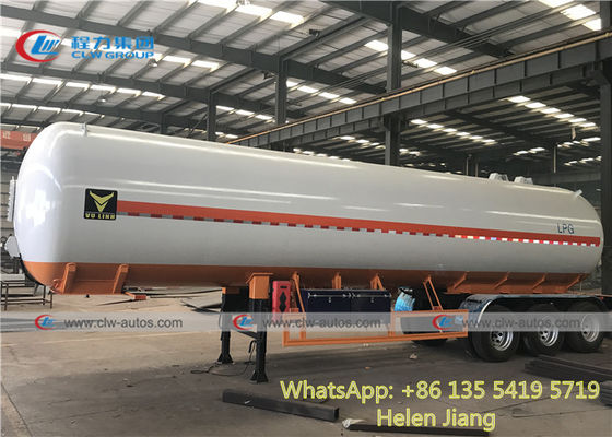 50000L 25T Q345R Q370R Q420R LPG Gas Tank Semi Trailer