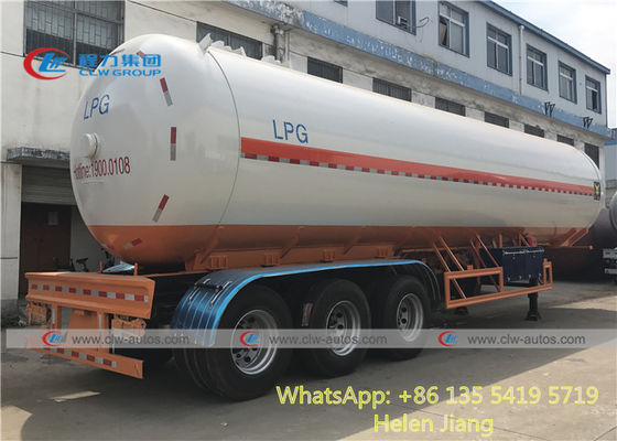 50000L 25T Q345R Q370R Q420R LPG Gas Tank Semi Trailer