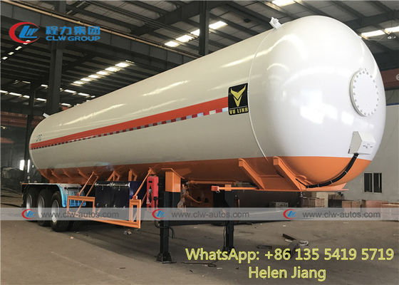 50000L 25T Q345R Q370R Q420R LPG Gas Tank Semi Trailer