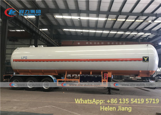 50000L 25T Q345R Q370R Q420R LPG Gas Tank Semi Trailer