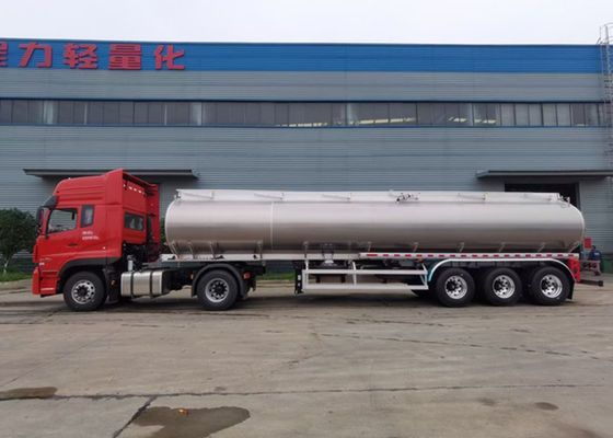 3 BPW Axles 36000 Liters Stainless Steel Oil Tank Trailer