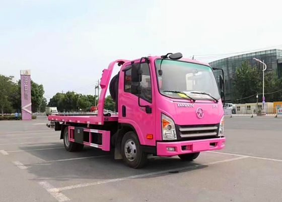 China Dayun 4x2 3T Road Recovery Flatbed Wrecker Truck