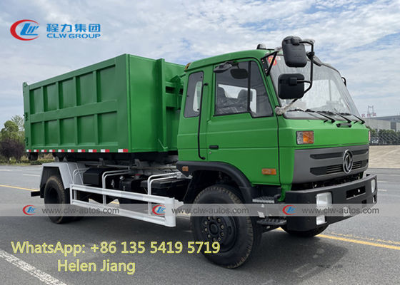 Dongfeng 4x2 8 Tons Hydraulic Roll Off Hooklift Garbage Truck