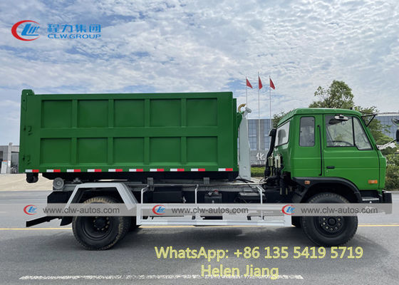 Dongfeng 4x2 8 Tons Hydraulic Roll Off Hooklift Garbage Truck