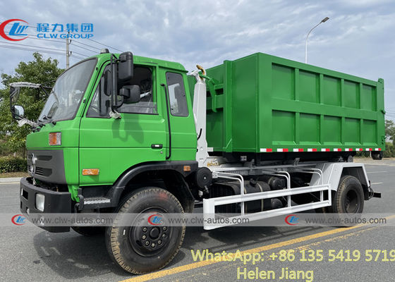 Dongfeng 4x2 8 Tons Hydraulic Roll Off Hooklift Garbage Truck