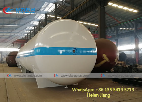 40MT 80M3 LPG Gas Storage Tank With Rochester Level Gauge