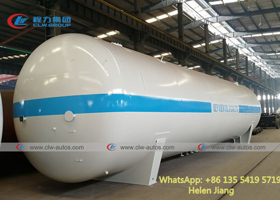 40MT 80M3 LPG Gas Storage Tank With Rochester Level Gauge