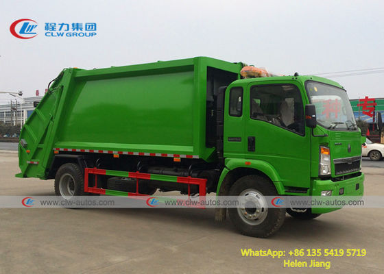 Sinotruk Howo 4x2 140hp Waste Refuse Compactor Truck