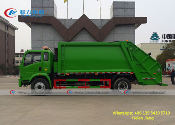 Sinotruk Howo 4x2 140hp Waste Refuse Compactor Truck