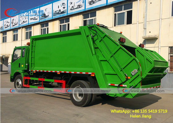 Sinotruk Howo 4x2 140hp Waste Refuse Compactor Truck