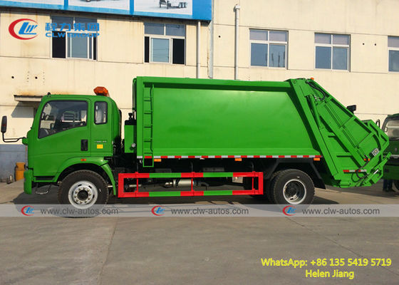 Sinotruk Howo 4x2 140hp Waste Refuse Compactor Truck