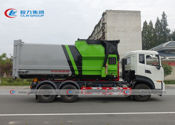 Dongfeng Tianlong 6x4 16M3 Hook Lift Waste Removal Trucks