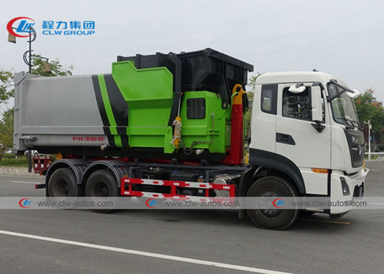 Dongfeng Tianlong 6x4 16M3 Hook Lift Waste Removal Trucks