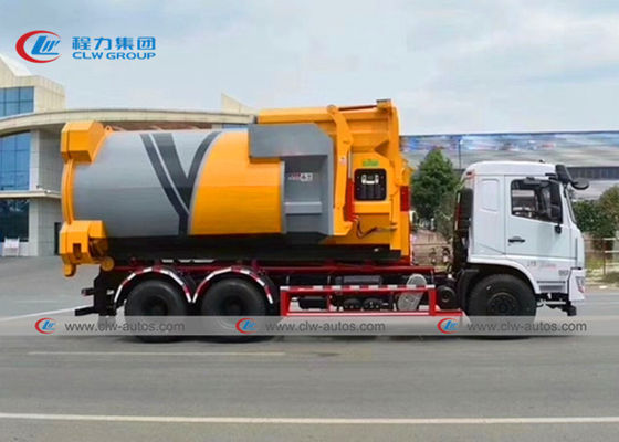 Dongfeng Tianlong 6x4 18M3 Rear Loader Tipper Garbage Truck