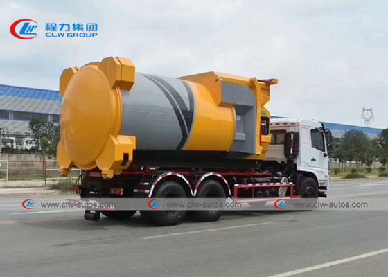 Dongfeng Tianlong 6x4 18M3 Rear Loader Tipper Garbage Truck