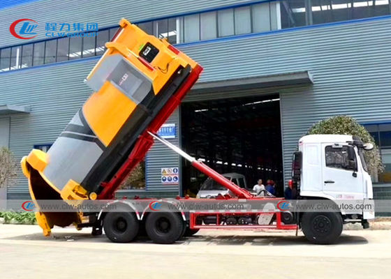 Dongfeng Tianlong 6x4 18M3 Rear Loader Tipper Garbage Truck