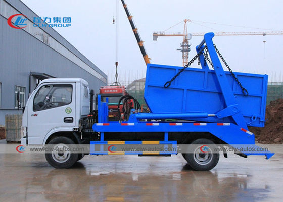 Dongfeng HOWO 4X2 4M3 5M3 Skip Loader Swing Arm Garbage Truck