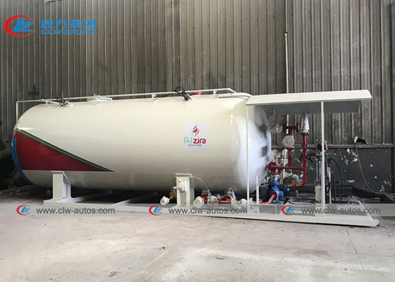 ASME Explosion Proof Mobile LPG Refilling Plant With 2 Filling Weight Scale